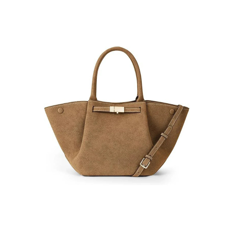 Bolsa Tote Avenue em Camurça