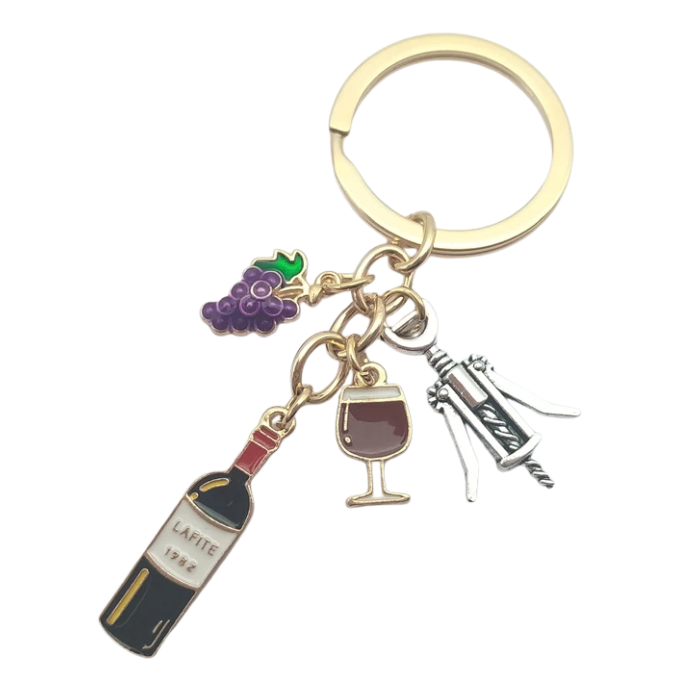 Vintage Merlot | Bag Charms