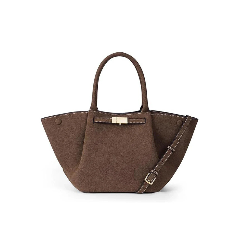 Bolsa Tote Avenue em Camurça