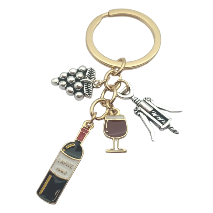 Vintage Merlot | Bag Charms