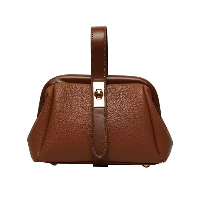 Bolsa Tote Cappuccino em Couro