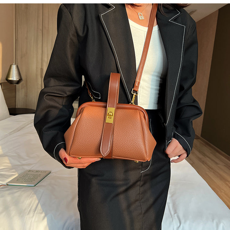 Bolsa Tote Cappuccino em Couro
