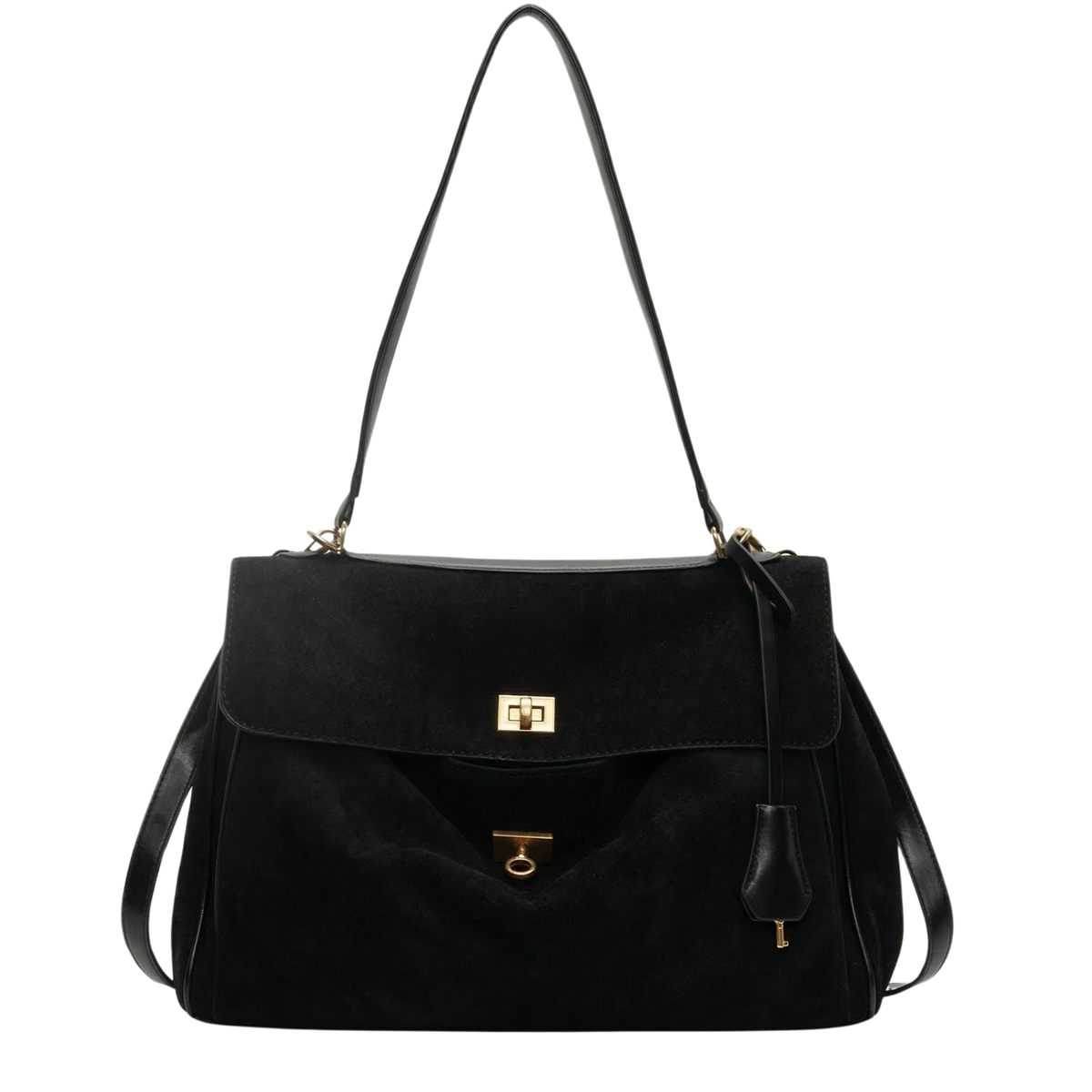 Bolsa Tote Ramona em Camurça