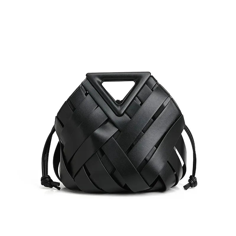 Mini Bolsa Tote Modena em Couro