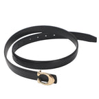 Cinto Feminino Casual com Fivela Lisa em C