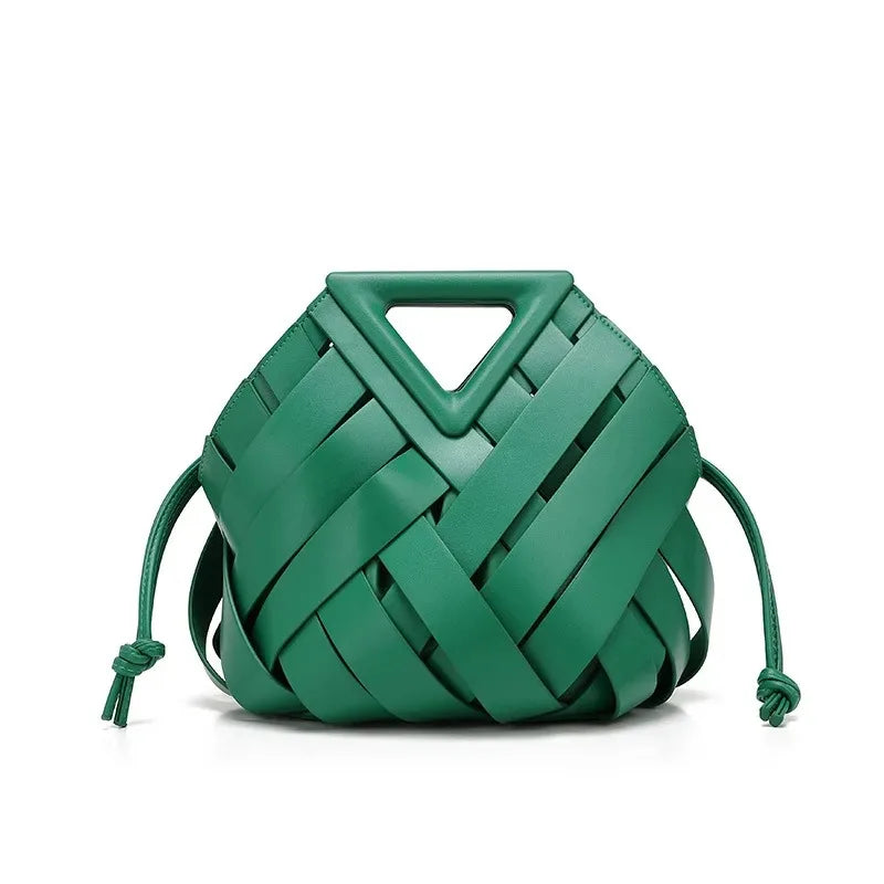Mini Bolsa Tote Modena em Couro
