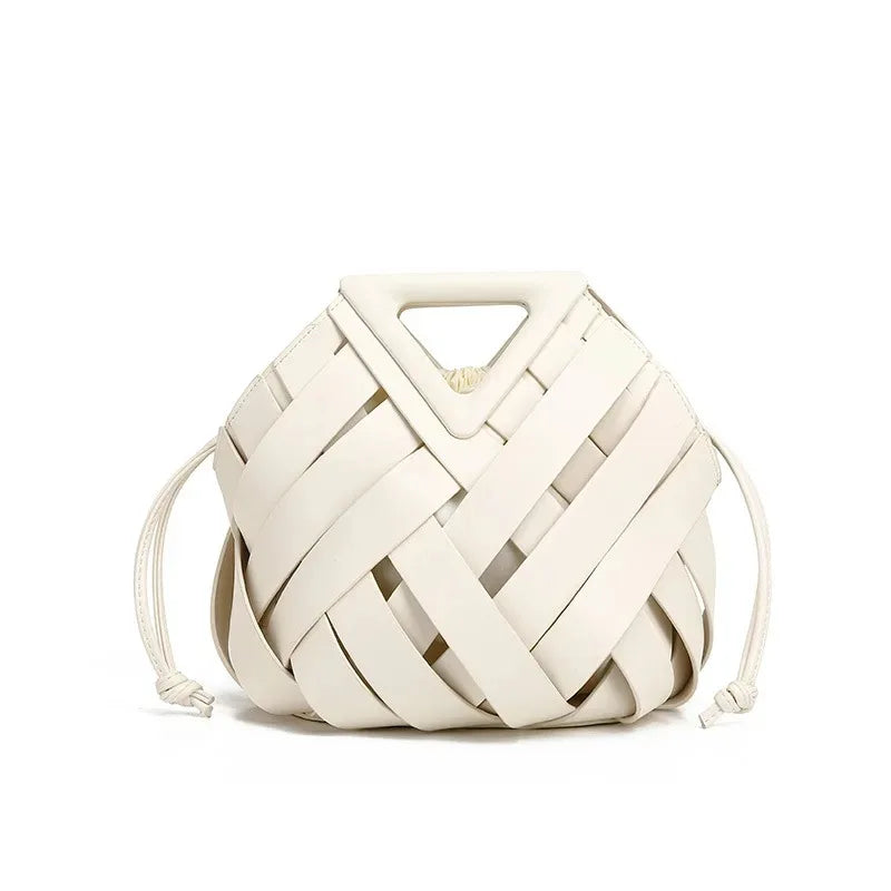 Mini Bolsa Tote Modena em Couro